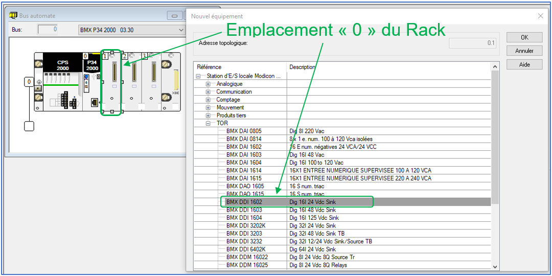 Configuration Matérielle Tp Système Traitement De Surface