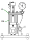 Machine de traction - support